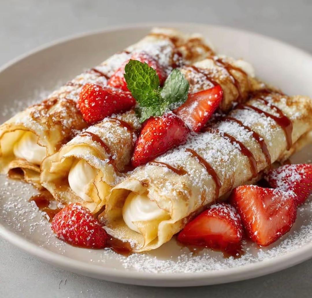 Crêpe sucre vanille